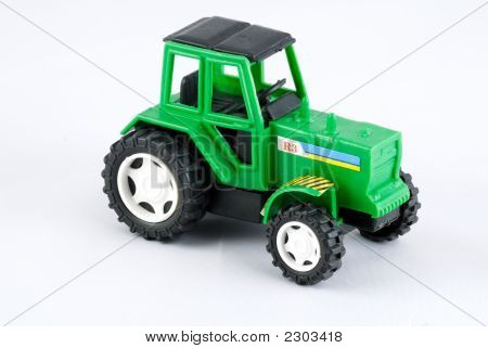 Tracteur en plastique