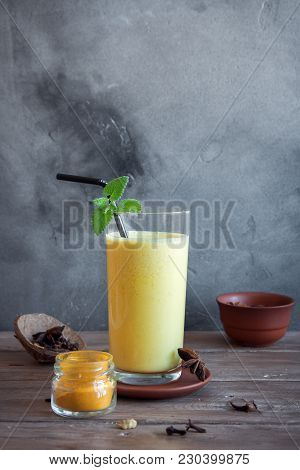 Turmeric Lassi Drink