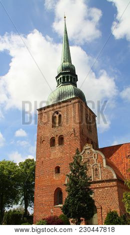 Radsted Kirke From 1200 In Sakskøbing On The Island Lolland. Denmark