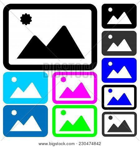 Add Image Icon Vector. Add Photo Icon