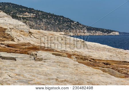 Giola Natural Pool In Thassos Island, East Macedonia And Thrace, Greece