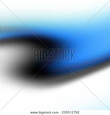 Blurred Background. Geometric Abstract Pattern In Low Poly Style. Moire Effect. Vector Image.