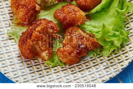 Crispy Buffalo Fried Cauliflower