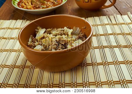 Ground Beef And Cabbage Casserole