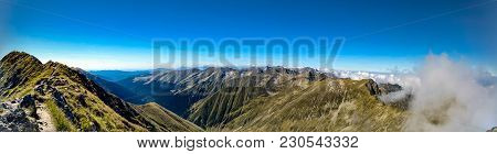 Way To The Highest Peak In Fagaras Mountains