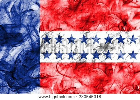 Tuamotu Archipelago Smoke Flag, Groups Of Islands In French Polynesian