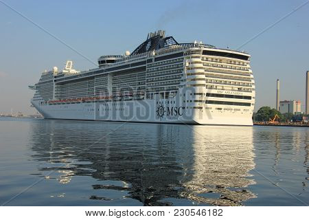 Velsen, The Netherlands - August, 27th 2016: Azamara Quest A Cruise Ship Owned And Operated By Azama