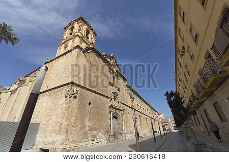 The Convent Of Santo Domingo Of Orihuela, Also Known As The Patriarch Loazes School. Province Of Ali