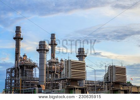 Natural Gas Combined Cycle Power Plant Electricity Generating Station
