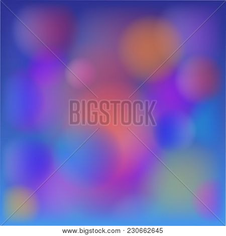 Abstract Blue Background. Vector Illustration, Vector Card
