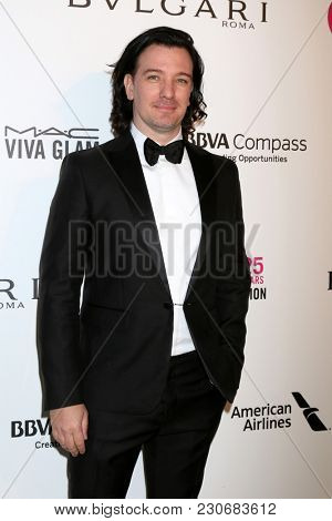 LOS ANGELES - MAR 4:  JC Chasez at the 2018 Elton John AIDS Foundation Oscar Viewing Party at the West Hollywood Park on March 4, 2018 in West Hollywood, CA