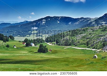 View On Hairpin Road To Risan. Montenegro. Beauty World.