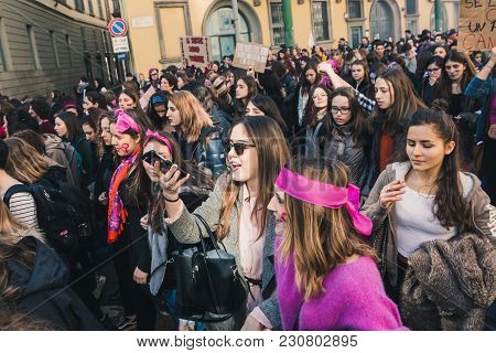 Students Celebrating The International Wome's Day