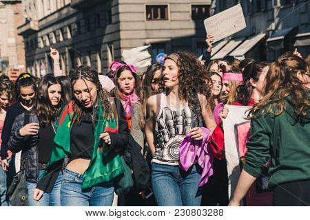 Students Celebrating The International Wome's Day