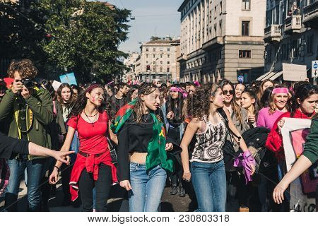 Students Celebrating The International Wome's Day