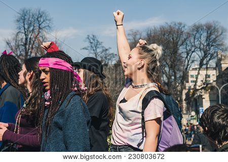 Students Celebrating The International Wome's Day