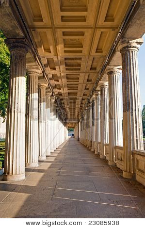 Colonnade op de Museuminsel