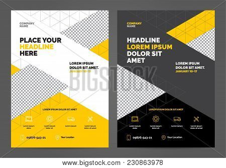Brochure Layout Template Design