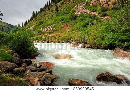 Views Of Grigorievsky Gorge.
Grigorievskoe Gorge Is Considered One Of The Most Famous Sights Of Lake