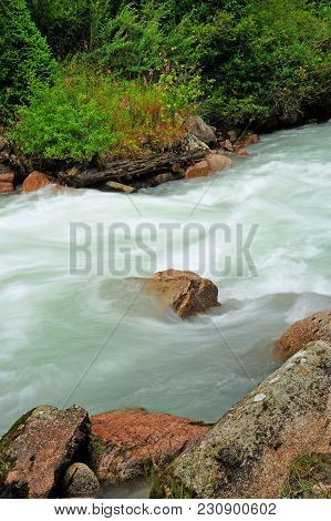 Views Of Grigorievsky Gorge.
Grigorievskoe Gorge Is Considered One Of The Most Famous Sights Of Lake
