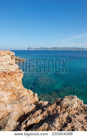 Bassa Beach On The Island Of Ibiza, Balearic Islands