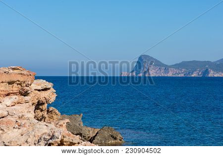 Bassa Beach On The Island Of Ibiza, Balearic Islands