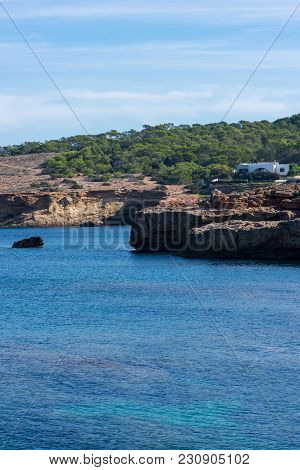 Bassa Beach On The Island Of Ibiza, Balearic Islands