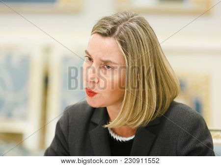 Federica Mogherini In Ukraine
