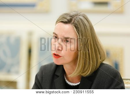 Federica Mogherini In Ukraine