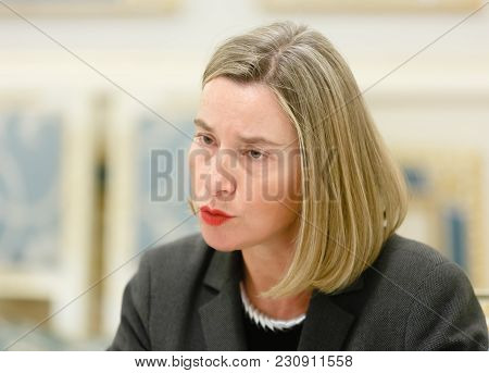 Federica Mogherini In Ukraine
