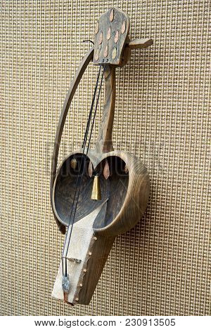 The Kobyz.
The Kobyz Or Qıl-kobız Is An Ancient Kazakh String Instrument. It Has Two Strings Made Of
