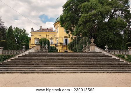 Buchlovice, Czech Republic, July 15, 2015: Buchlovice Castle