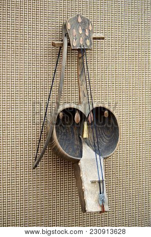 The Kobyz.
The Kobyz Or Qıl-kobız Is An Ancient Kazakh String Instrument. It Has Two Strings Made Of