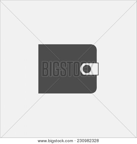 Vector Business Symbol Of Purse Web Vector Line Icon