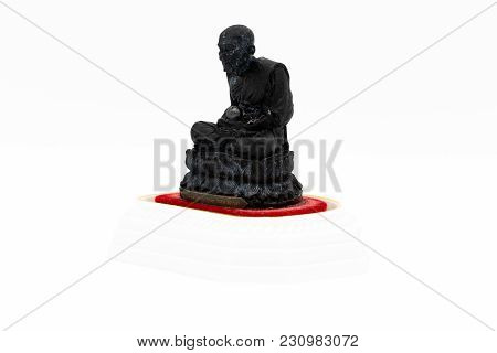 Image Of Buddha, Isolated On White Background ,buddha Statue Buddha Image Used As Amulets Of Buddhis