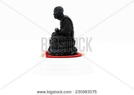 Image Of Buddha, Isolated On White Background ,buddha Statue Buddha Image Used As Amulets Of Buddhis