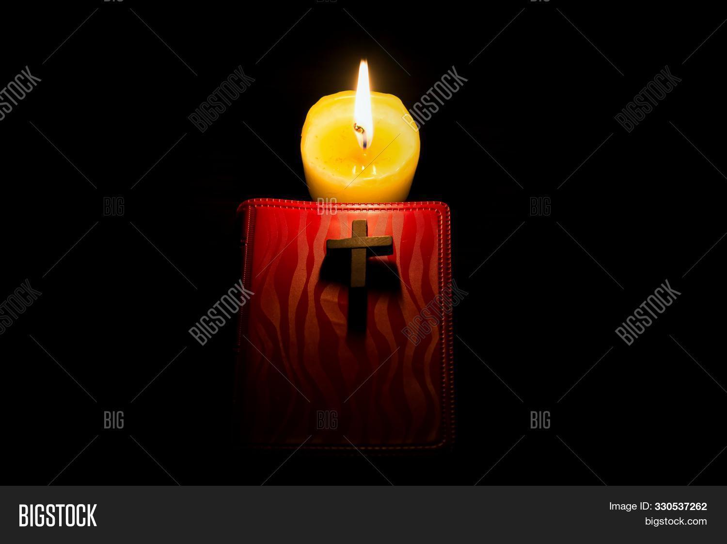 Burning Candle Bible Image & Photo (Free Trial) Bigstock