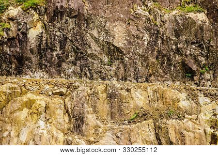 Allmannajuvet Mines Area Sauda. Norwegian National Tourist Scenic Route Ryfylke.