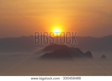 Beautiful Papuma Beach In Jember East Java Indonesia