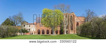 Panorama Of The Klosterkirche Church At The Monastery Of Dargun, Germany