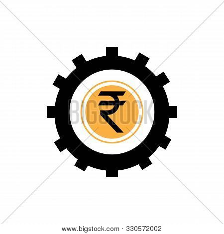 Indian Rupee Icon. Indian Rupee Sign Vector