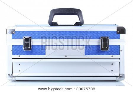 box na nářadí izolované na bílém