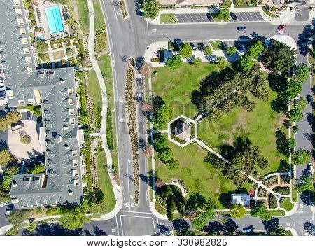 Aerial View Of Master-planned Community And Census-designated Ladera Ranch, South Orange County, Cal