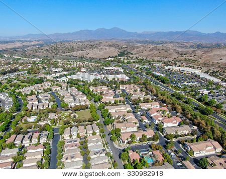 Aerial View Of Master-planned Community And Census-designated Ladera Ranch, South Orange County, Cal