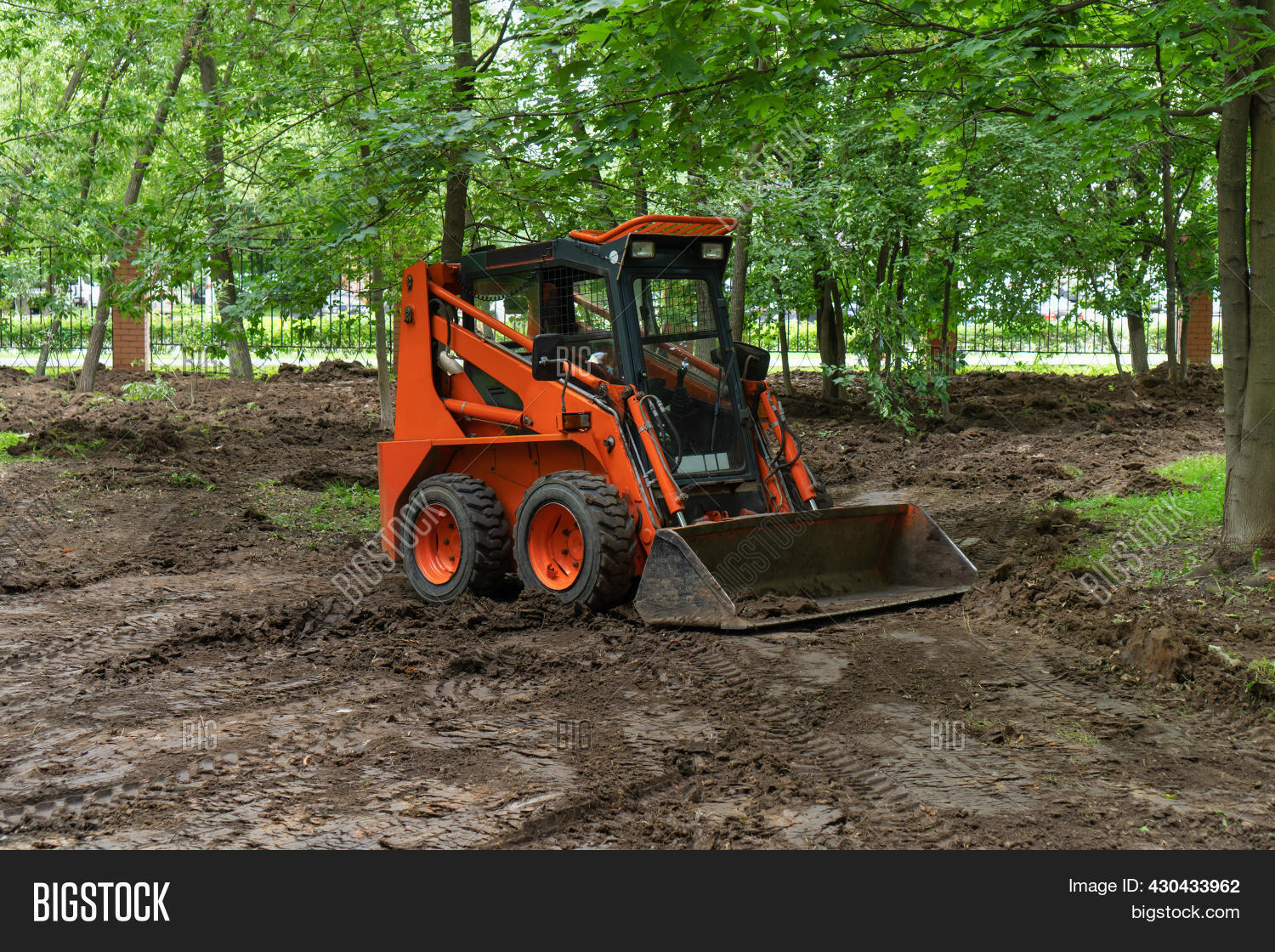 Skid Steer Loader Image & Photo (Free Trial) Bigstock