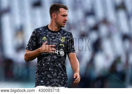 Torino, 14 August 2021. Aaron Ramsey Of Juventus Fc  During The Friendly  Match Between  Juventus Fc
