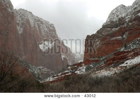 Cliffs At Kolob Canyons