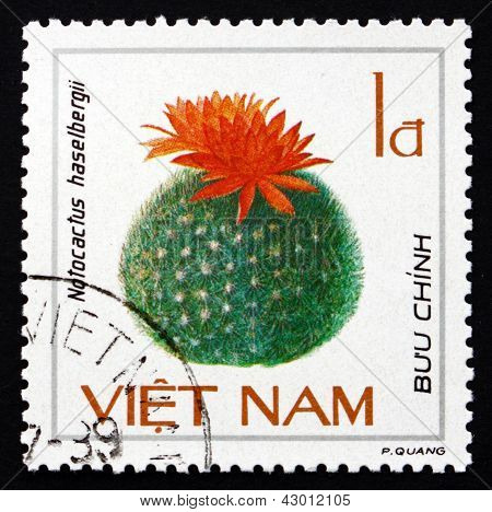 Posta pulu Vietnam 1985 Notocactus Haselbergii, kaktüs