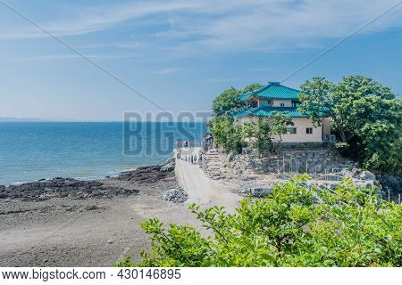 Ganwoldo Island Ganworam Hermitage Seaside Temple