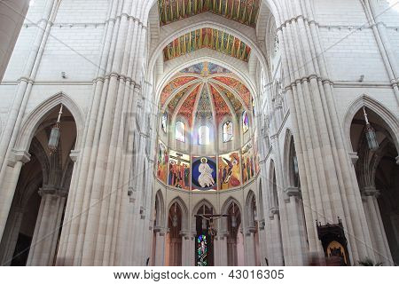 Almudena Cathedral Interior